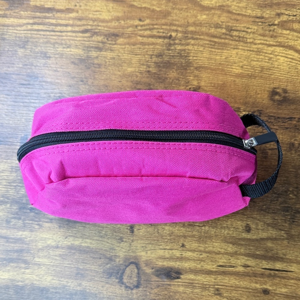 Pink Canvas Pouch
